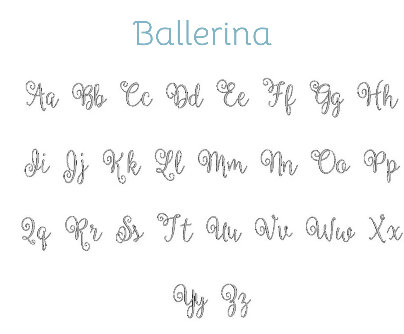 Name Fonts