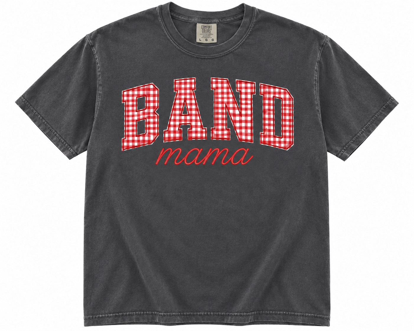 Band Mama Gingham Design