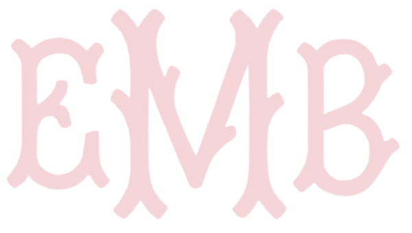 Embroidery Monograms (A-F) Selection