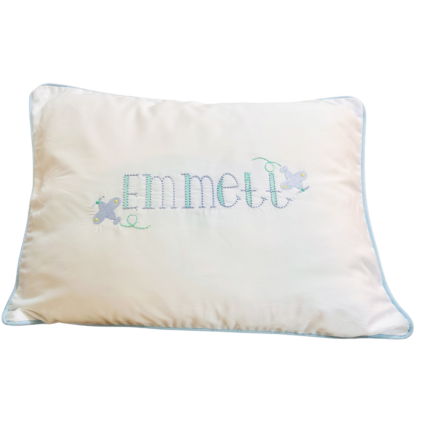 Monogram Accent Pillow Design