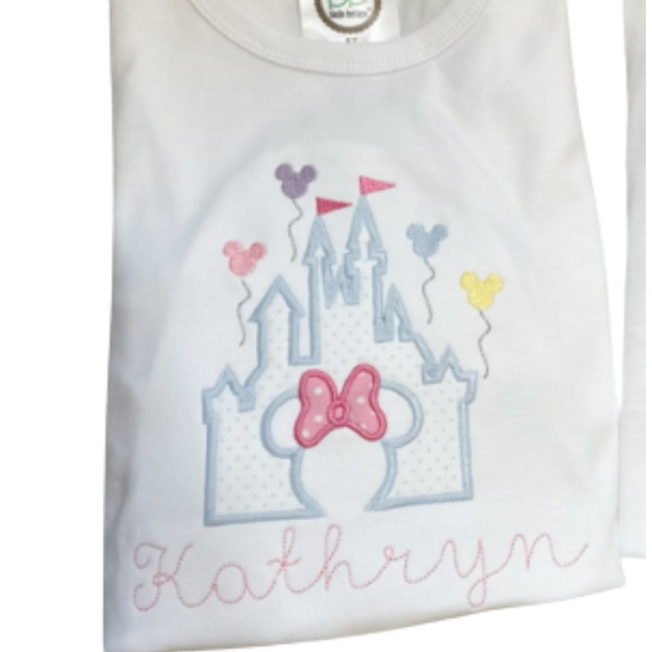 Castle Balloon Appliqué Design