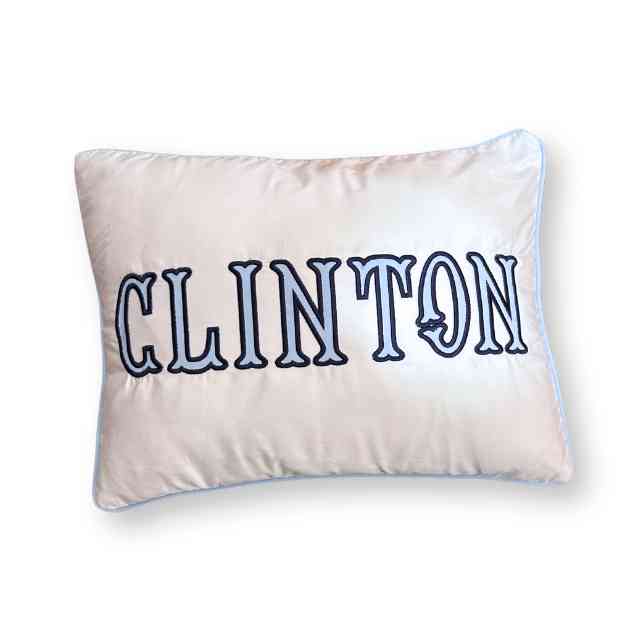 Monogram Accent Pillow Design