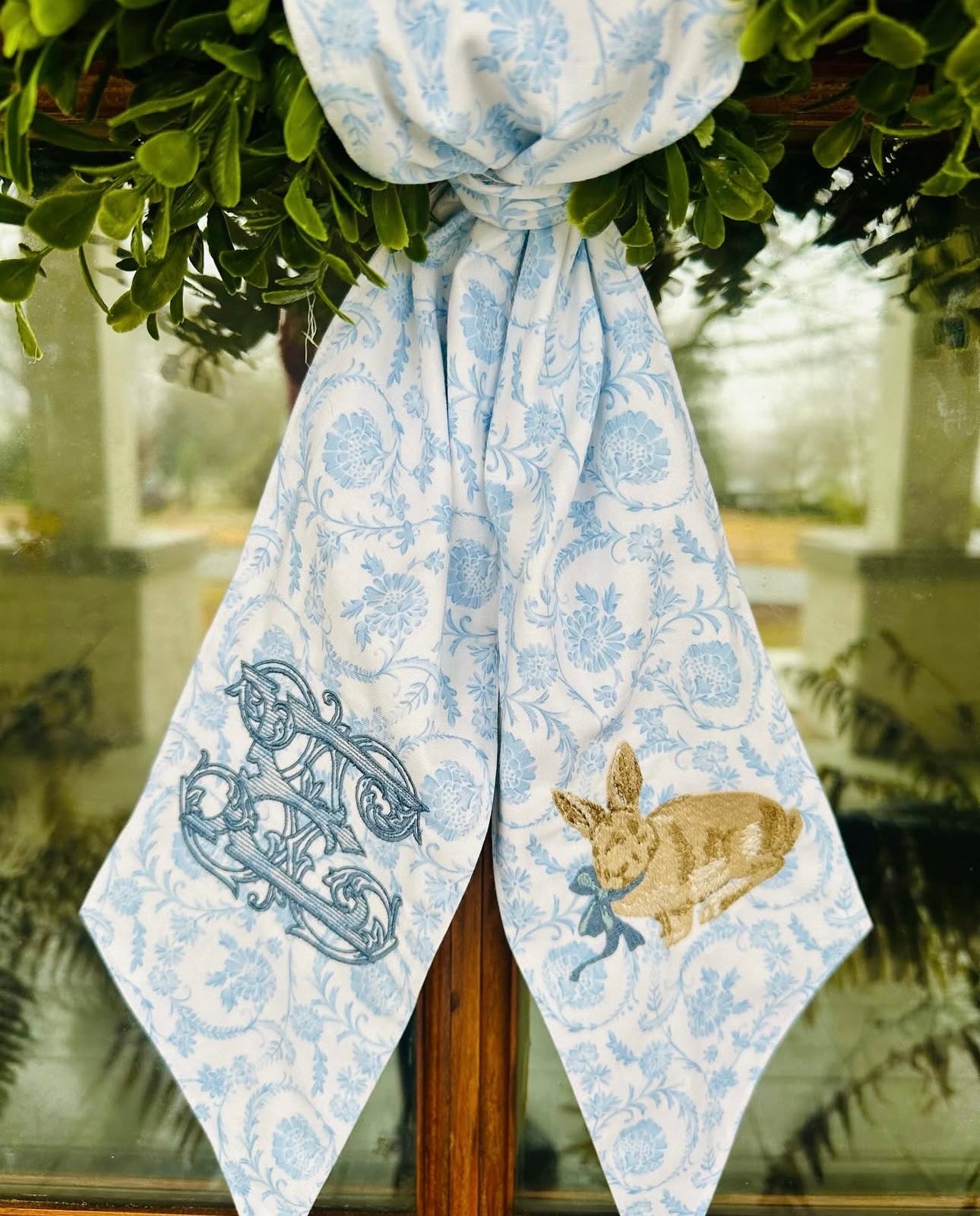 Easter Wreath Sash