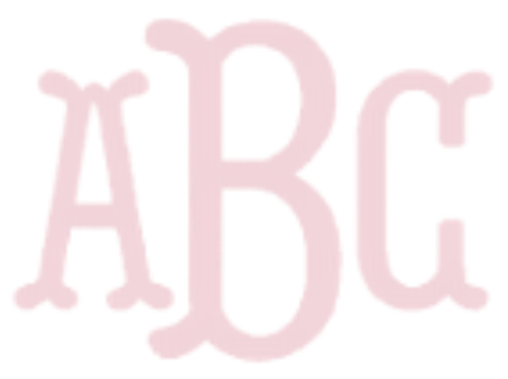 Embroidery Monograms (A-F) Selection
