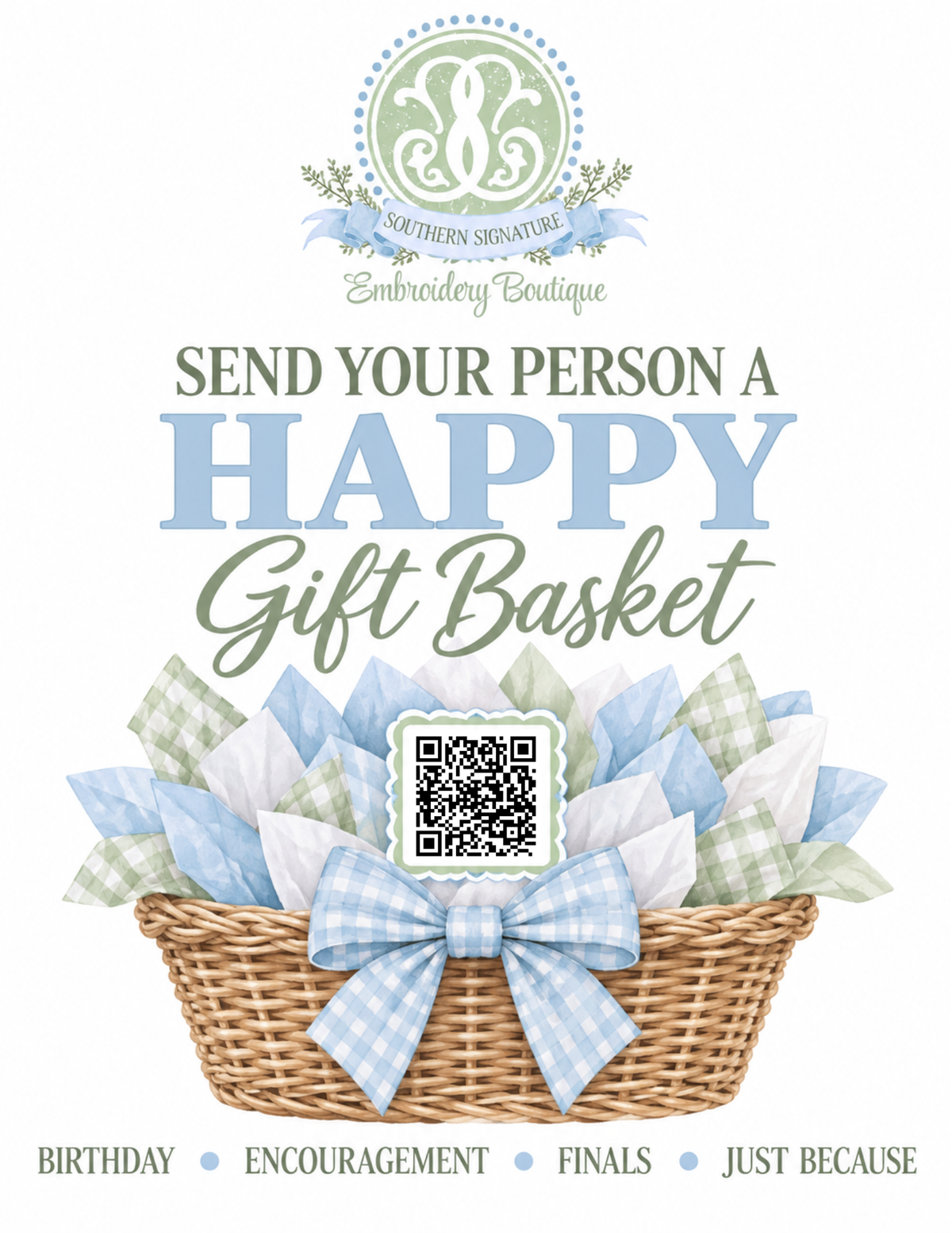 Happy Gift Basket