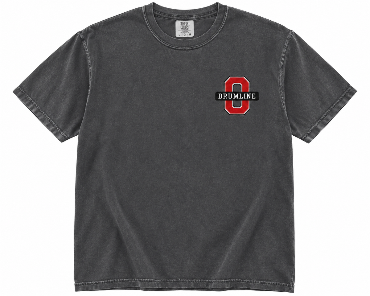 O Drumline Embroidery Design