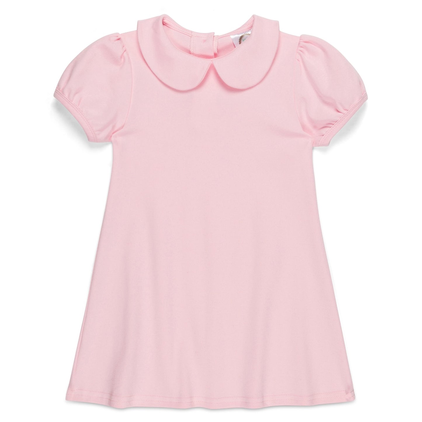 Puff-Sleeve Peter Pan Dress
