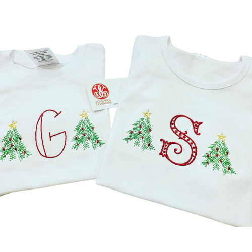 Tree Monogram Design