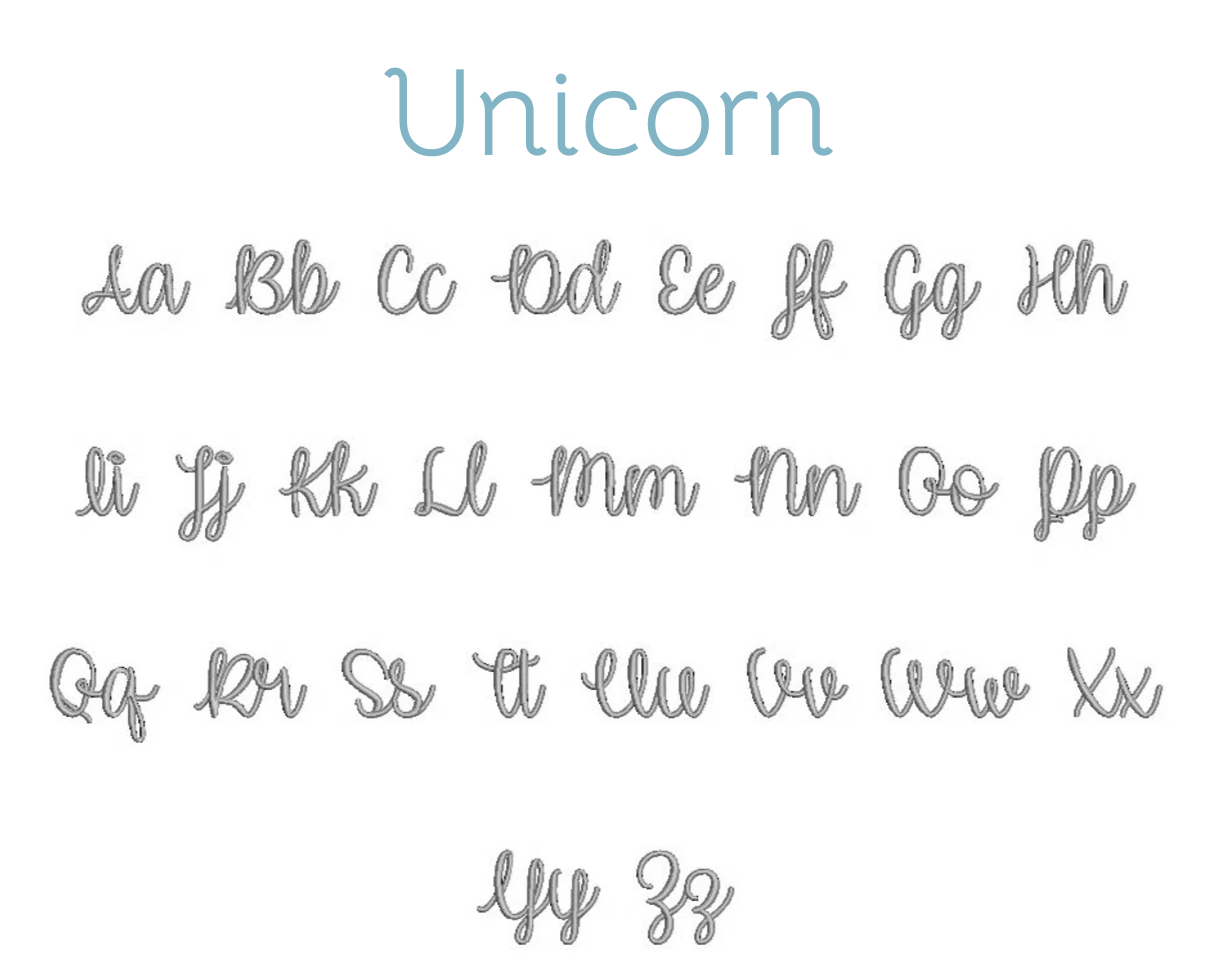 Name Fonts