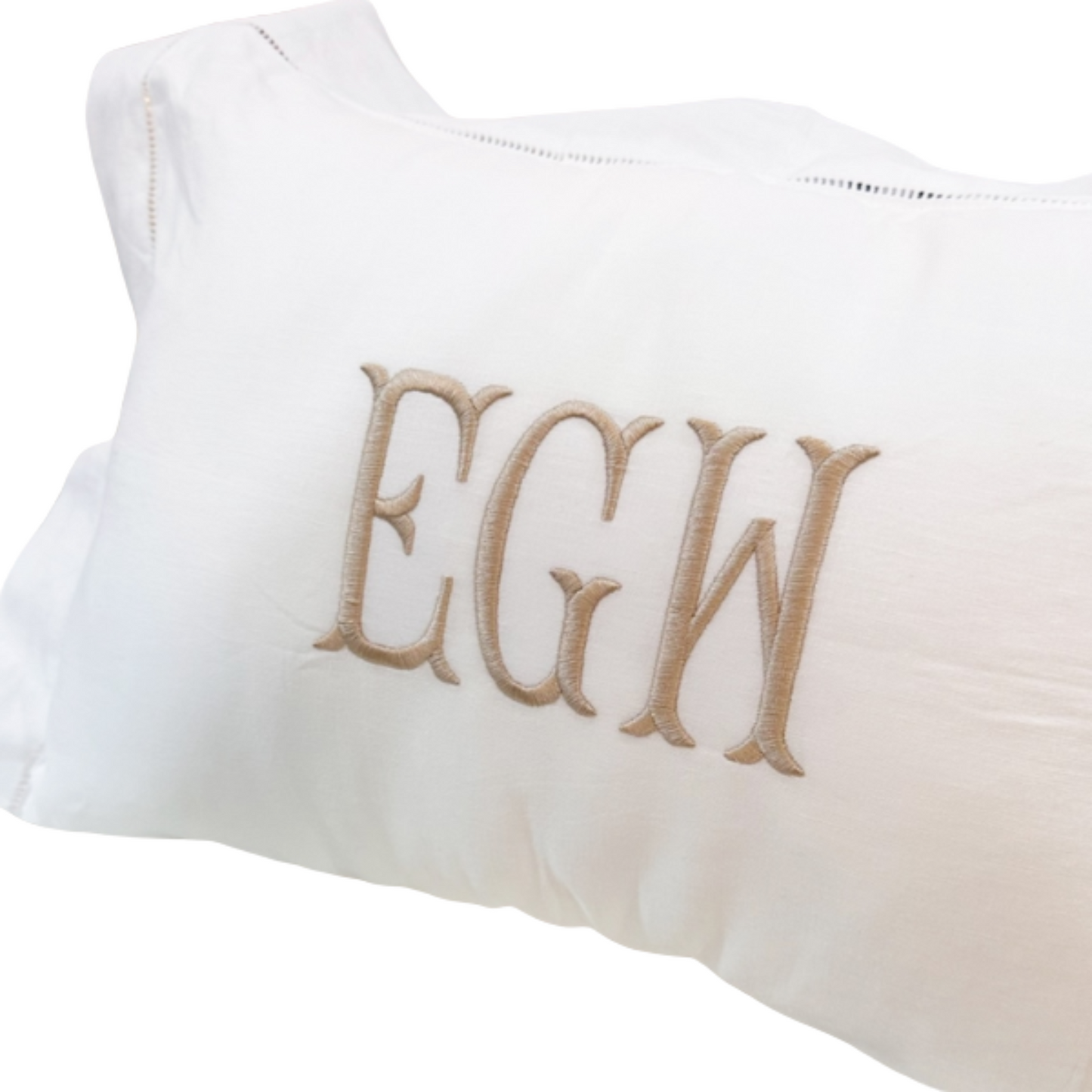 Monogram Accent Pillow Design