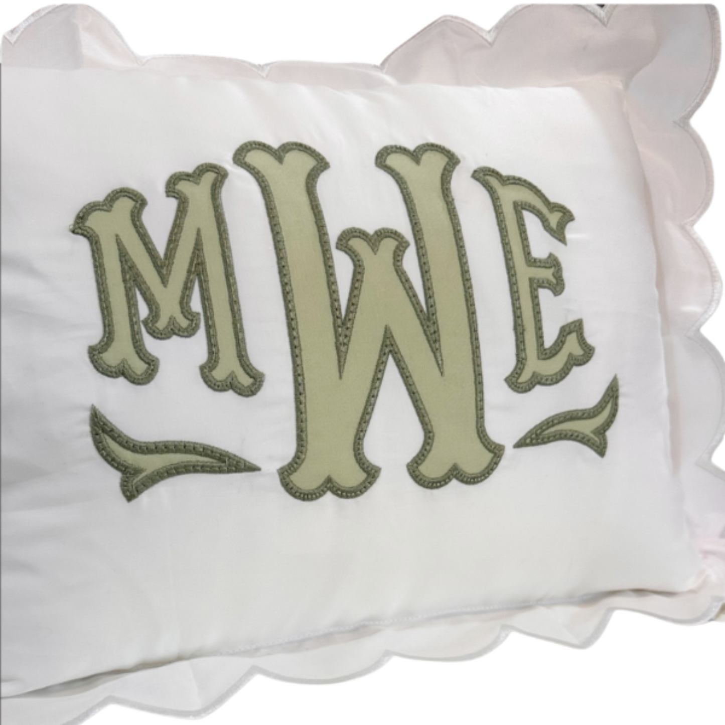 Monogram Accent Pillow Design