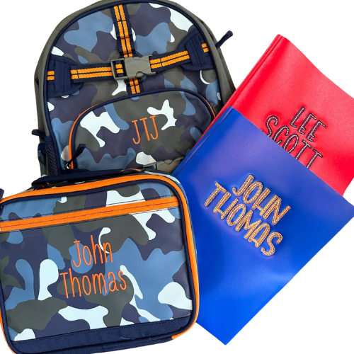 Backpack and Lunch Box Drop-Off Order