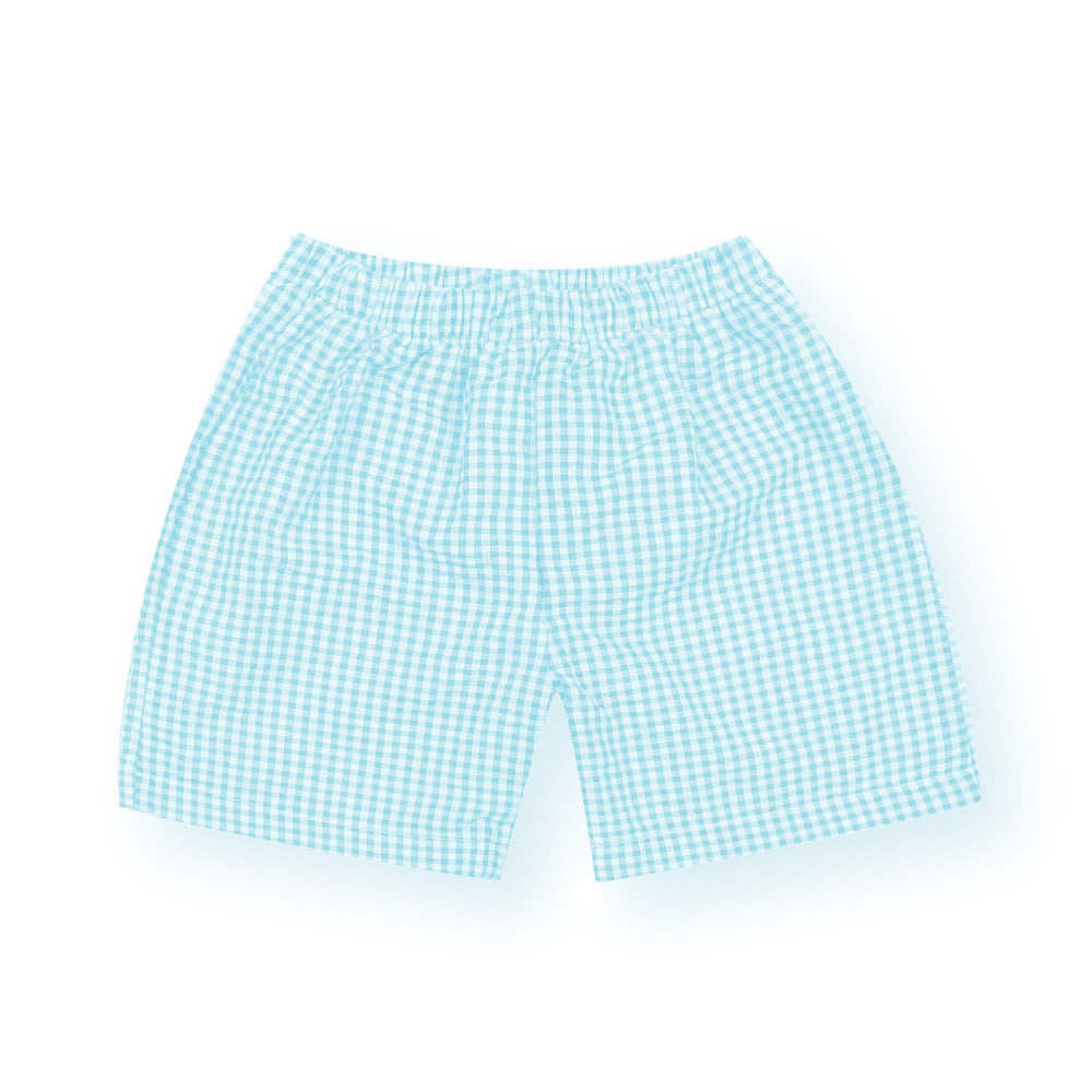 Boy Easter Gingham Shorts
