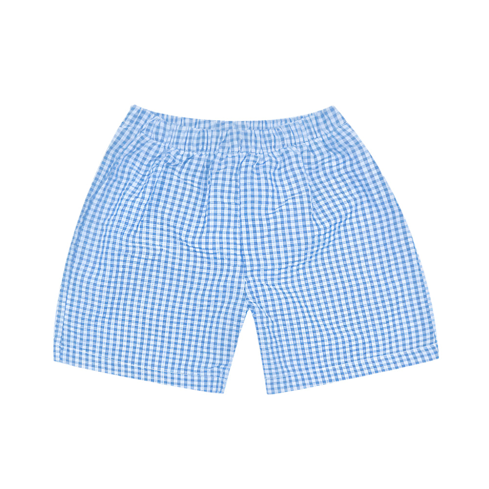 Boy Easter Gingham Shorts