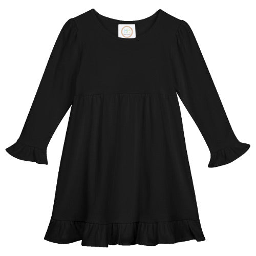 Long Sleeve Ruffle Dress Selection