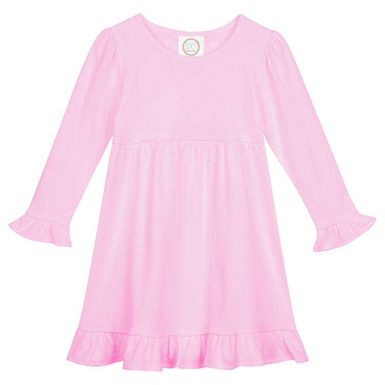 Long Sleeve Ruffle Dress Selection