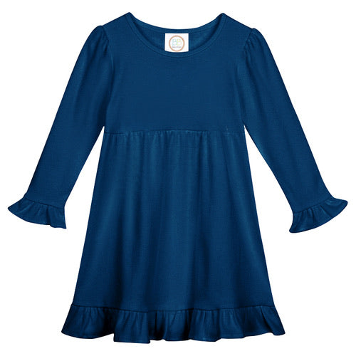 Long Sleeve Ruffle Dress Selection