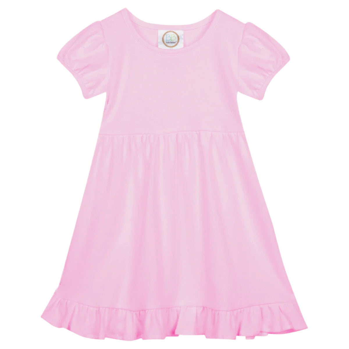 Puff-Sleeve Ruffle Dress Selection