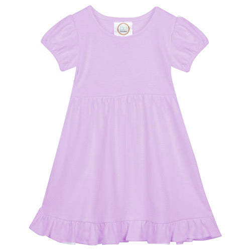 Puff-Sleeve Ruffle Dress Selection