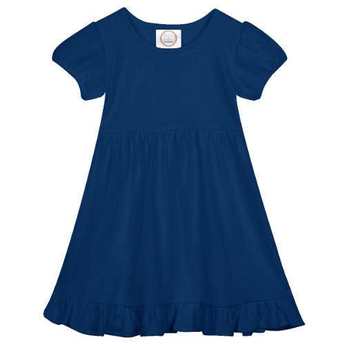 Puff-Sleeve Ruffle Dress Selection