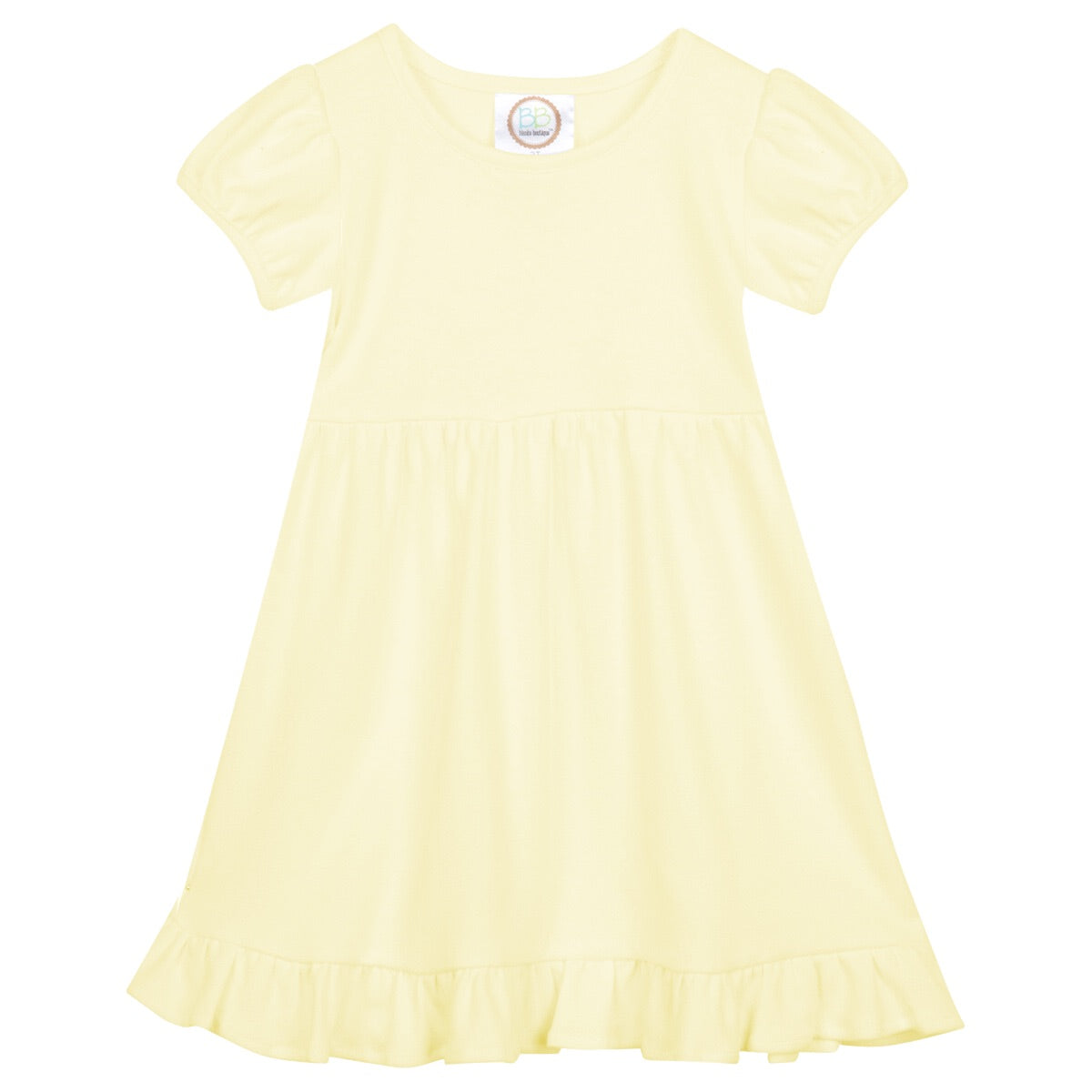 Puff-Sleeve Ruffle Dress Selection
