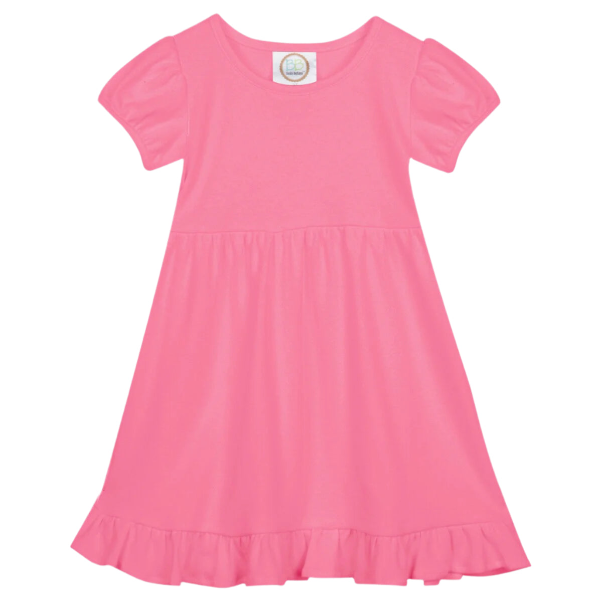 Puff-Sleeve Ruffle Dress Selection