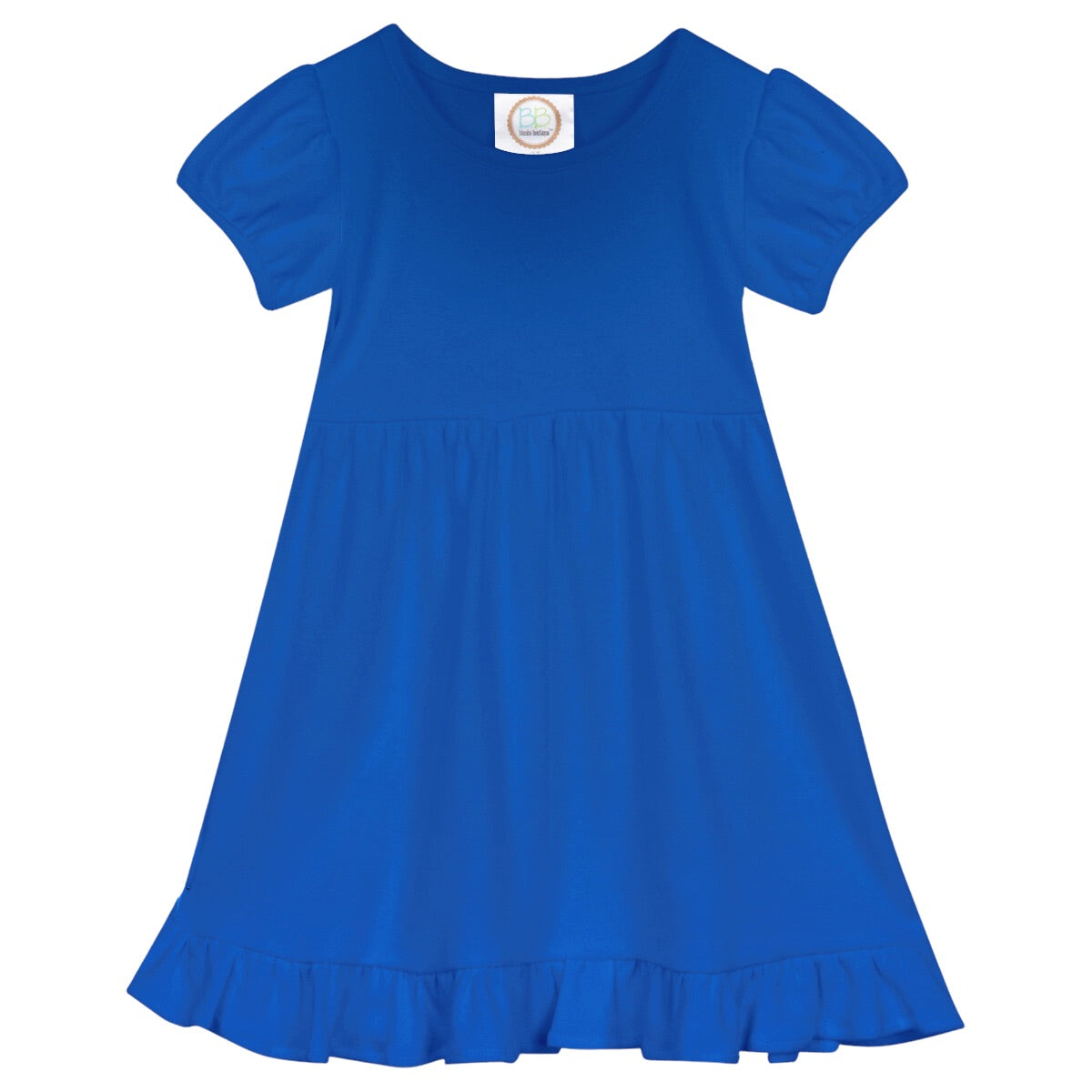 Puff-Sleeve Ruffle Dress Selection