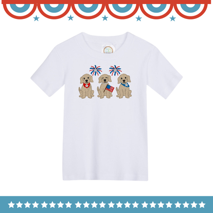 Stars & Stripes Embroidery Clothing
