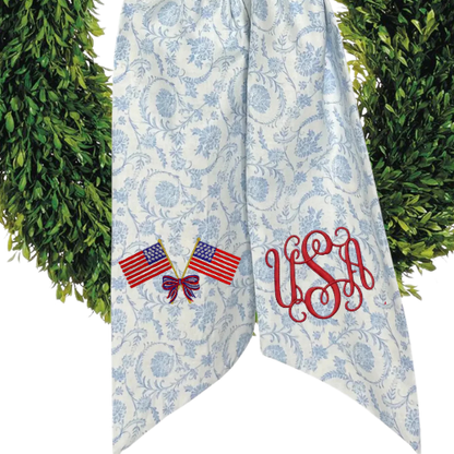 USA Wreath Sash
