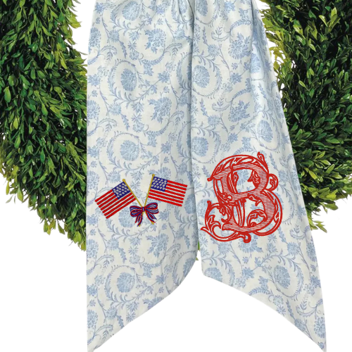 USA Wreath Sash