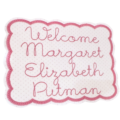 Newborn Bassinet Sign