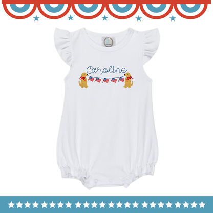 Stars & Stripes Embroidery Clothing