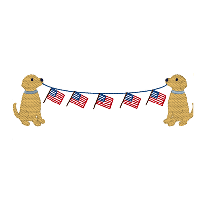 Stars & Stripes Embroidery Clothing