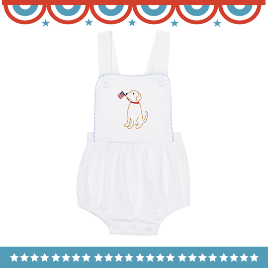 Puppy Flag Outline Design