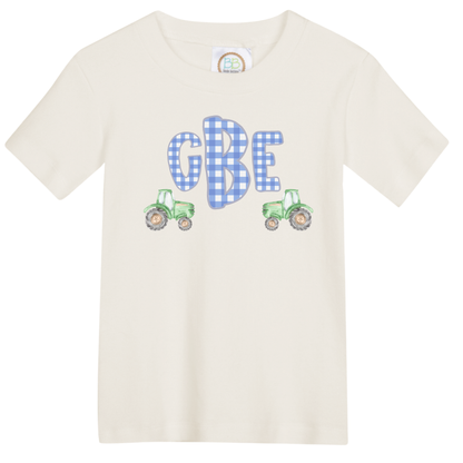 Tractor Monogram Tee