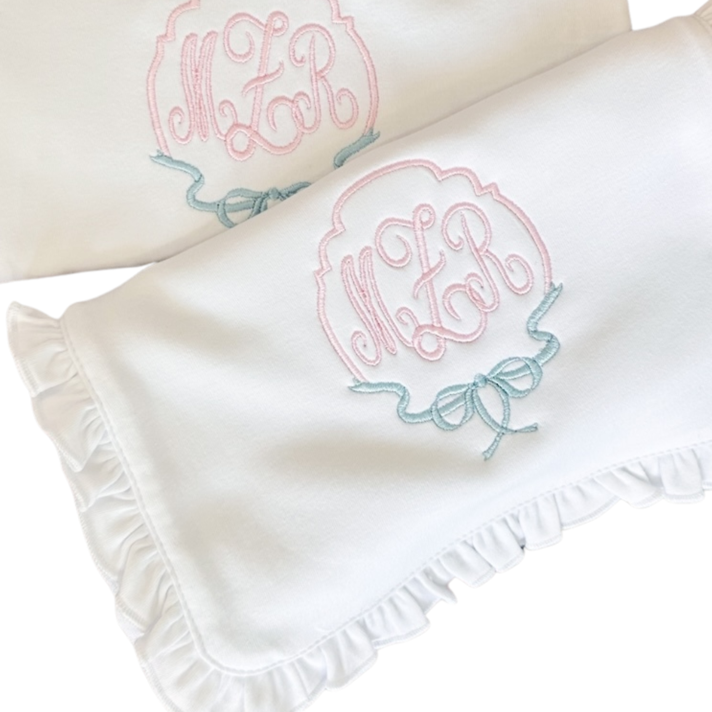 Ruffle Burp Cloth