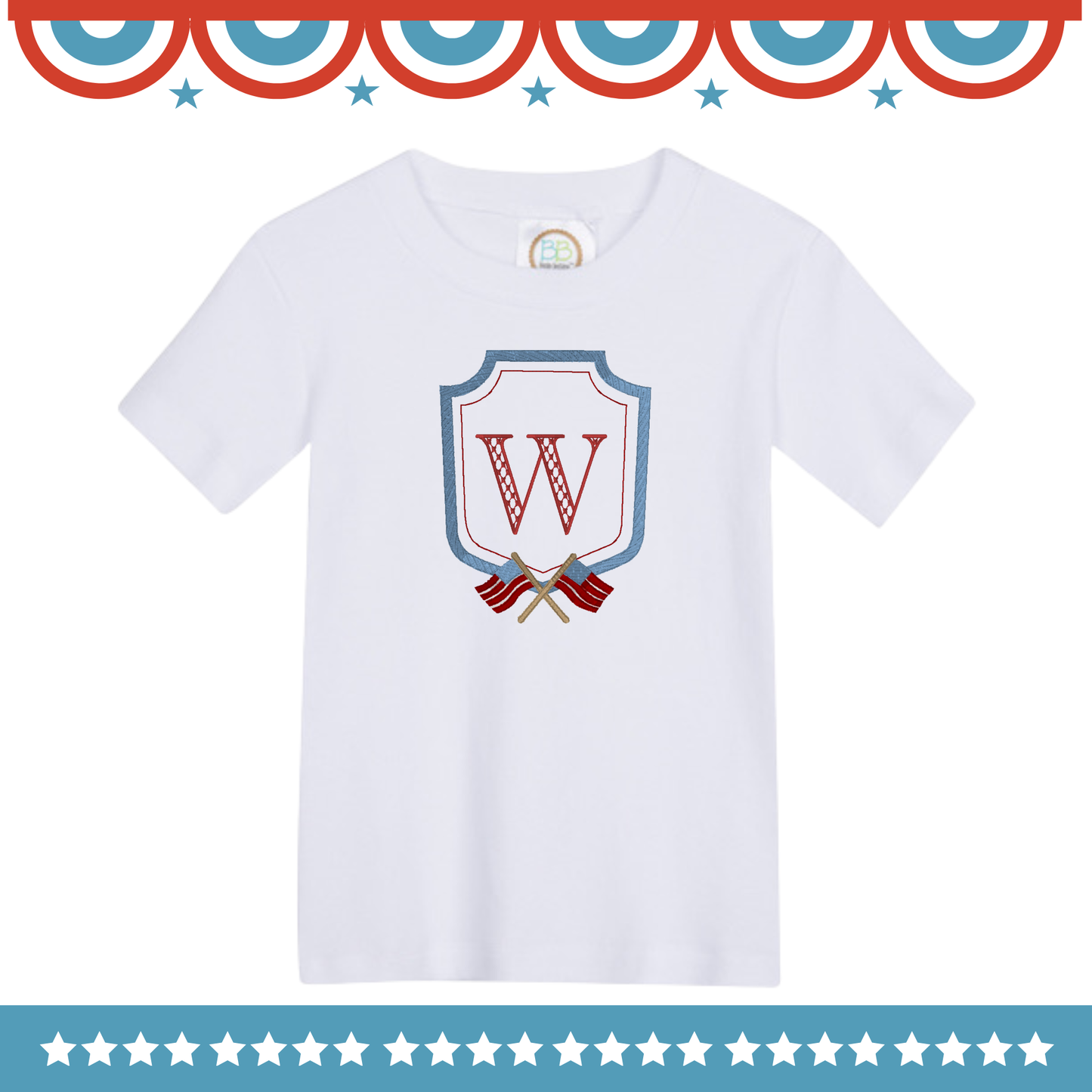 Patriotic Monogram Clothing