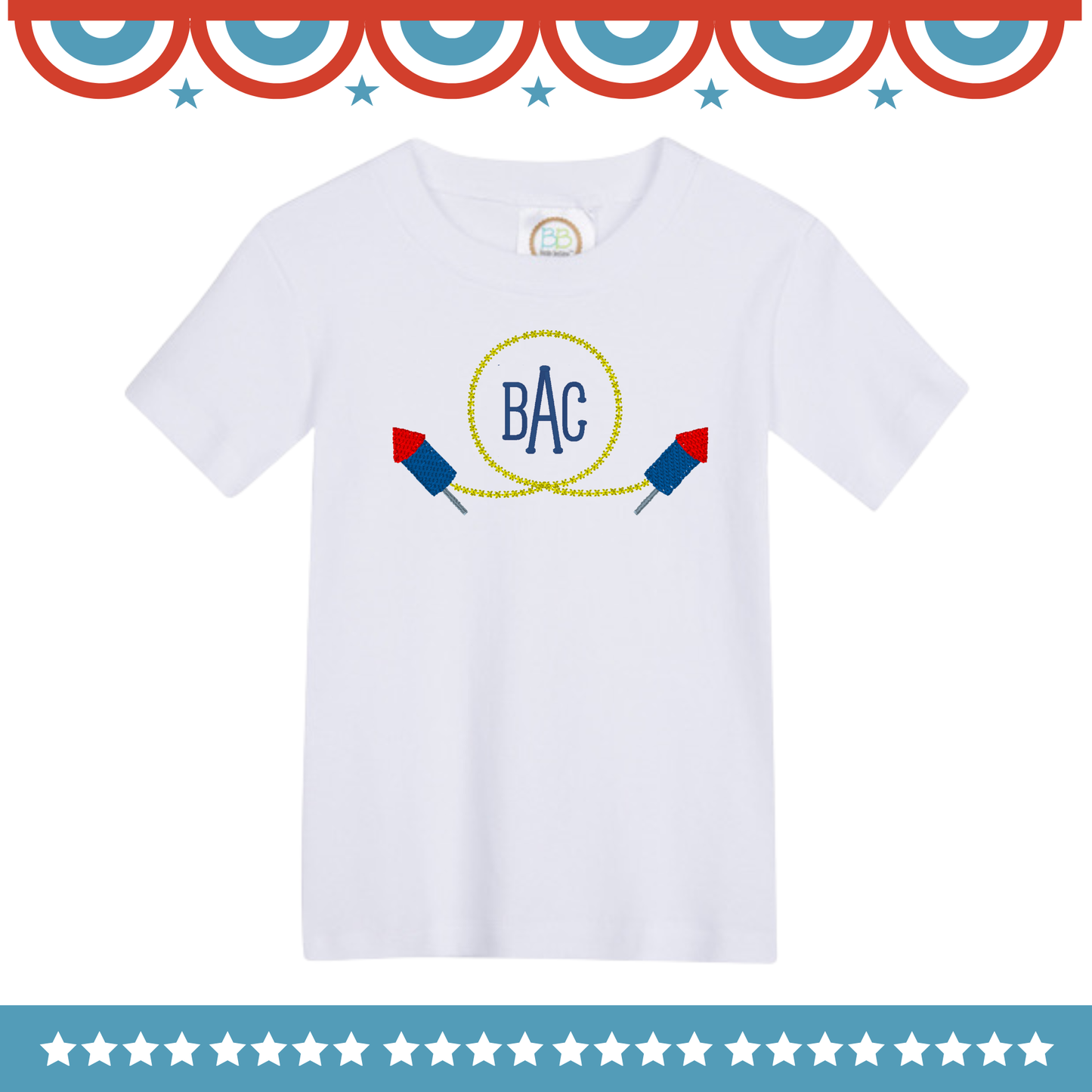 Patriotic Monogram Clothing