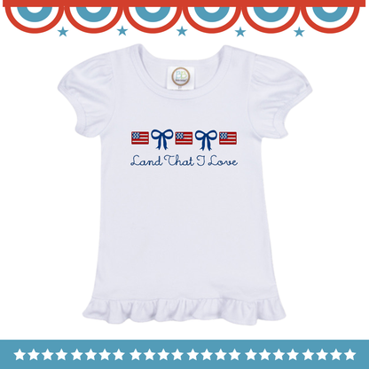 Stars & Stripes Embroidery Clothing