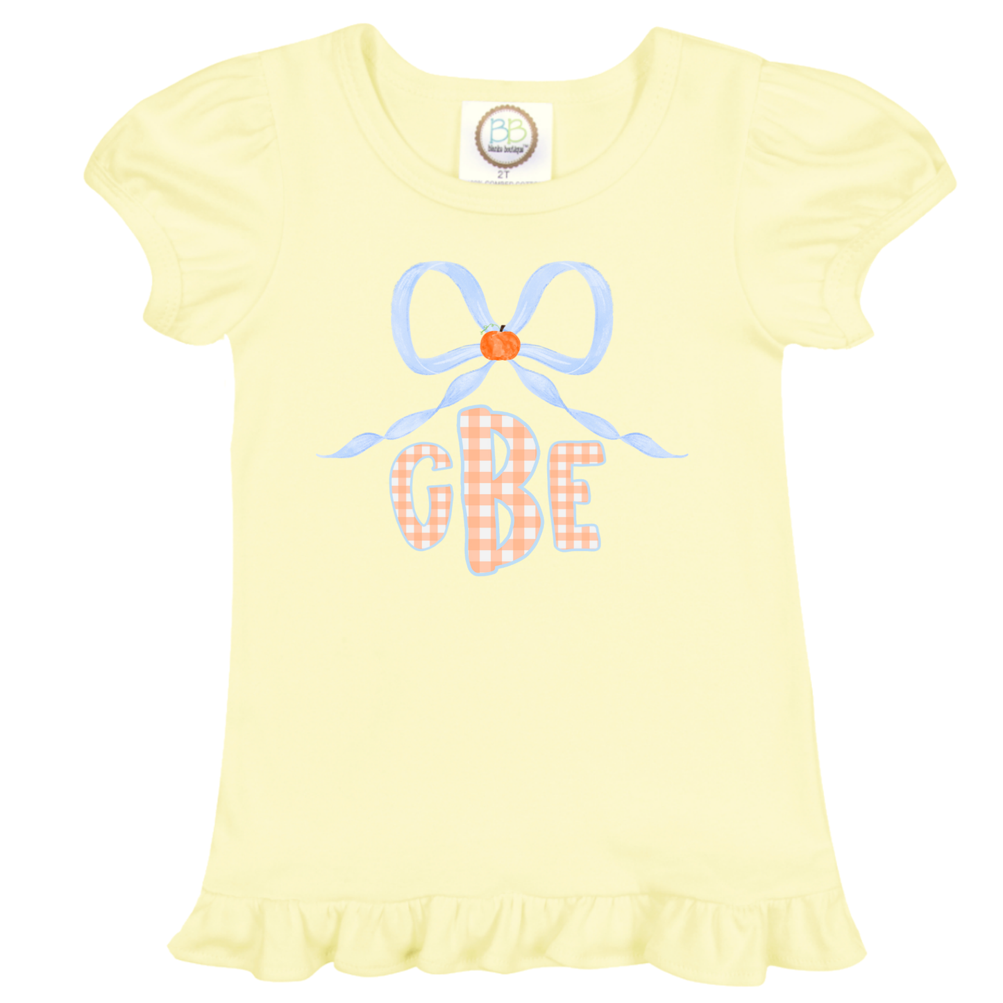 Grandmillennial Monogram Tee