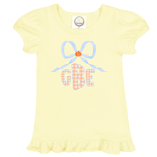 Grandmillennial Monogram Tee