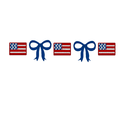Stars & Stripes Embroidery Clothing