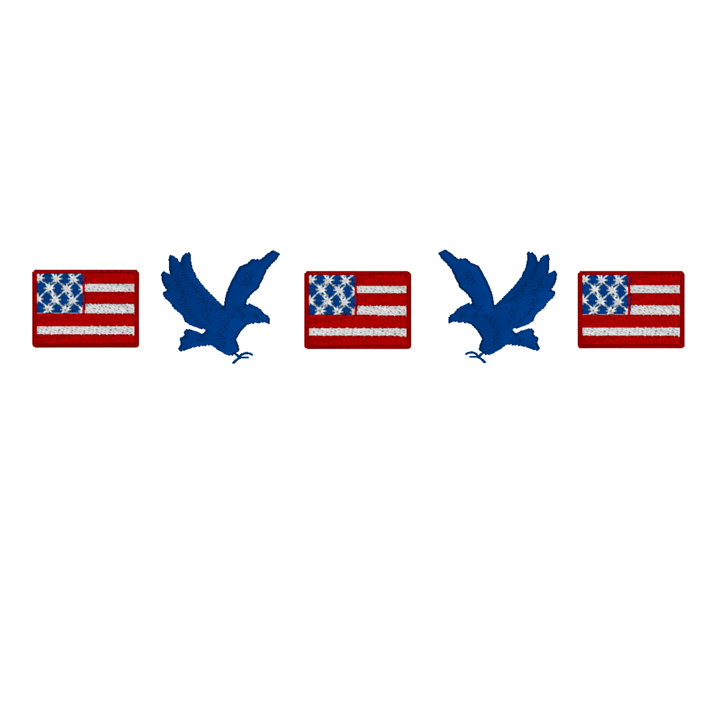 Stars & Stripes Embroidery Clothing