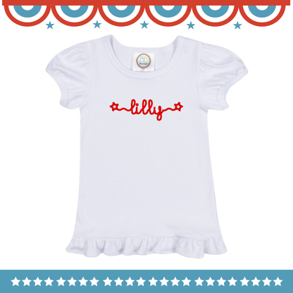 Stars & Stripes Embroidery Clothing