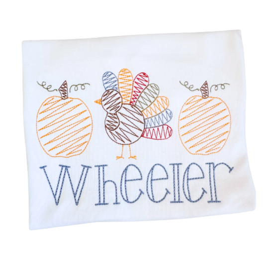 Scribble Turkey Design