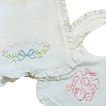 Ruffle Bib