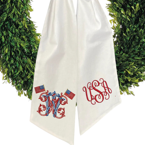USA Wreath Sash