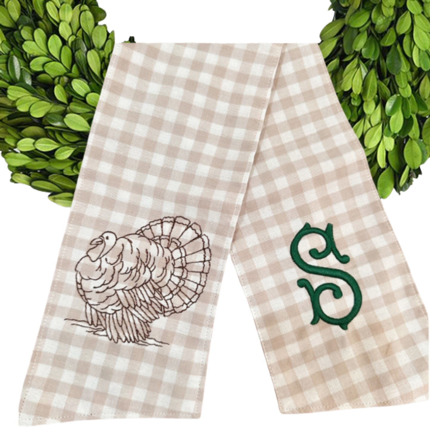Fall Wreath Sash