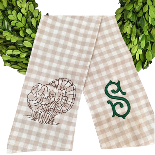 Fall Wreath Sash