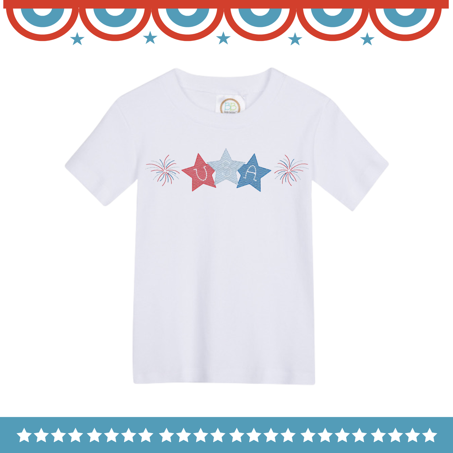 USA Stars Design